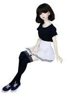 Black Tutu Lace Skirt 2color For BJD 1/6 1/4 1/3 SD16  Doll Clothes CWB33A