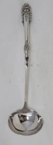 Wallace Grande Baroque  13" Soup or Punch Ladle Sterling Silver Handle S/P Bowl - Picture 1 of 12