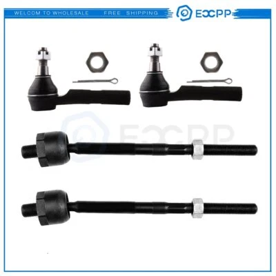 Kit de 4 eslabones delanteros interiores y exteriores para Mazda B4000 B3000 2005-2009 2010 Foto 1 de 4