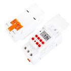 30A LCD Digital Timer Switch Din Rail Mounted Relay Control Time 7 Days 220V