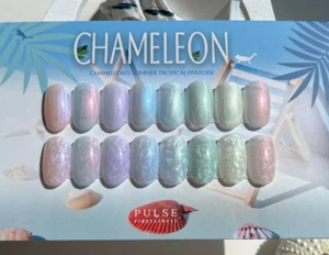 PULSE Chameleon Aurora Pearl Syrup Gel nail Polish Collection 10ml*8Colors+GIFT - Picture 1 of 7