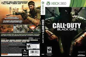 Call of Duty: Black Ops Xbox 360 Case Insert Inlay Cover Art (No Game) - Picture 1 of 1
