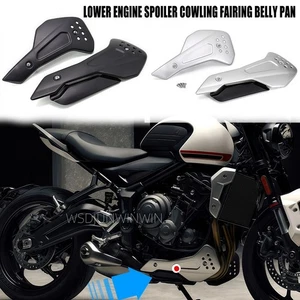 Alerones de motor inferiores cubierta carenado barriga para Triumph Trident 660 2021-23 - Imagen 1 de 10