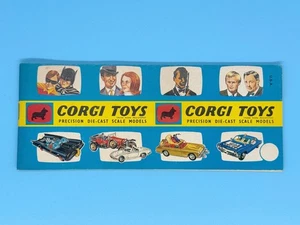 CORGI TOYS Die-Cast Vehicles CATALOG Catalogue 1966 - Picture 1 of 4