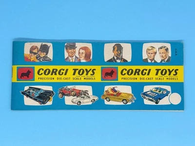 CORGI TOYS Die-Cast Vehicles CATALOG Catalogue 1966 - Image 1 of 4