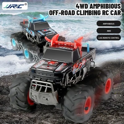 Q135 Amphibious RC Car Off-Road High Speed Car 360° Rotation Driving in Water  - Image 1 of 4