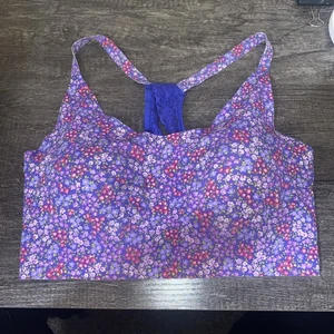 No Boundaries Juniors Lace Racerback Bralette Blue Purple Pink Size Xxl - Picture 1 of 2
