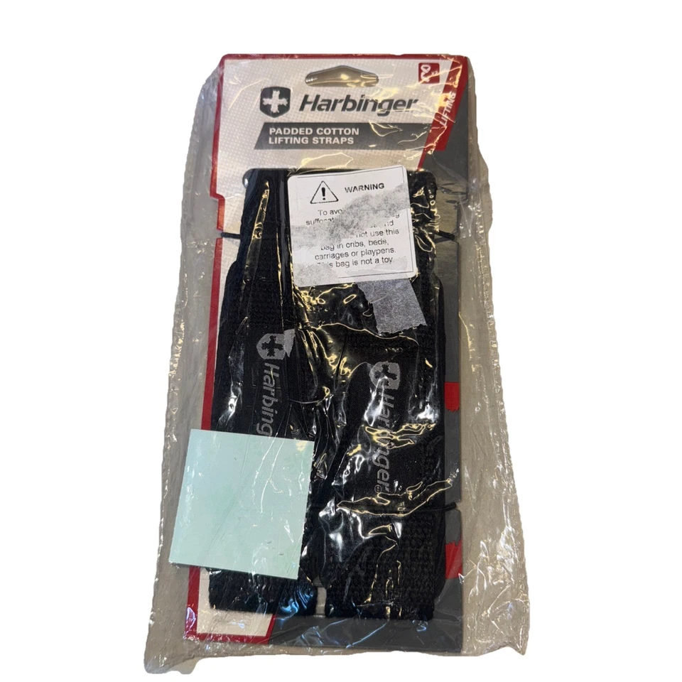 Correas acolchadas para levantamiento de pesas Harbinger Foto 1 de 1