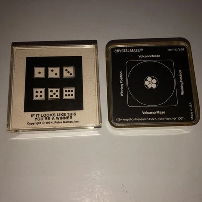 2 juegos de rompecabezas de destreza portátiles de colección Reiss y sinergia venta de coleccionistas Foto 1 de 4