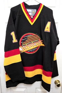 NHL Hockey Vintage Vancouver Canucks Pavel Bure #10 Sewn Jersey 52 XL CCM Neu mit Etikett - Bild 1 von 6