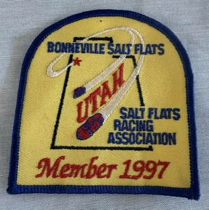 Bonneville Salt Flats Racing Association Member 1997 Patch - Picture 1 of 1