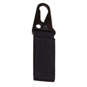  Nylon Webbing Buckle Outdoor Tactical Hanging Fire Starter Keychain - Picture 1 of 12