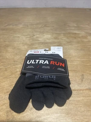 Calcetines Injinji Ultra Run Mini Puntera Redonda Unisex Pequeños Para Hombre 5-7.5 Negros Foto 1 de 2