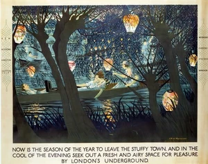 14495.Wall Decor Poster.Vintage Interior Art.Now is the Season Travel British - Picture 1 of 1