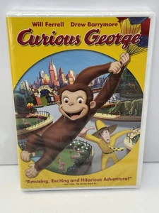 Curious George DVD 2006 Family Comedy Will Ferrell Drew Barrymore : New Sealed - Picture 1 of 4