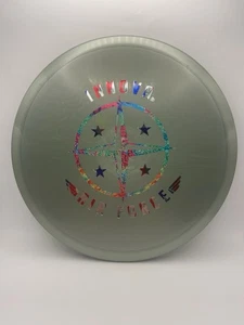Innova Disc Golf Spanish Green Air Force 2016 Luster ROC3 2 Color Stamp 180g Ace - Picture 1 of 5