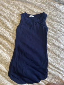 Pookie & Sebastian Ribbed Navy Tank Top Gr. Medium - Bild 1 von 4