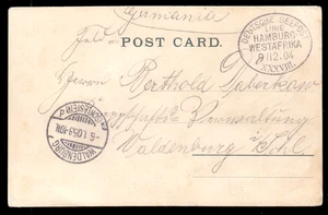 Deutsche Seepost HAMBURG-WESTAFRIKA XXXVIII/9.12.04 ab Walfischbay n.Waldenburg - Bild 1 von 2