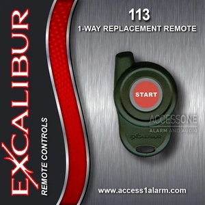 NEW Excalibur Omega 113 Remote Control FCC ID ELV113 Also For Omega 111 Stick - Picture 1 of 3