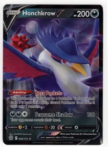 Pokemon Brilliant Stars 088/172 Honchkrow V - Imagen 1 de 1
