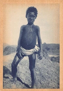 SOMALIA - Child of the bush- SIZE OF THE POSTCARD 15 CM x 10 cm. - Publ. Francis - Picture 1 of 2