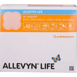 Allevyn Life, Smith Nephew, 21x21 cm Silikonschaumverband, 10 St, Ref 66801070 - Bild 1 von 2