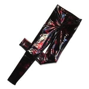 NWT BlackMilk Death By Disco Blood Splatter Shiny New Slicks Leggings XS - Picture 1 of 10