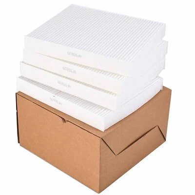 4 × Cabin Air Filter For Kenworth T680 T800 T880 Peterbilt 567 579 Cummins ISX - Image 1 of 4