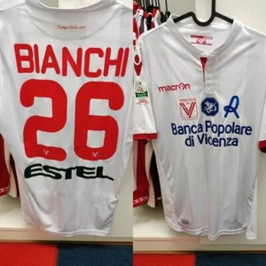 Maglia calcio Vicenza Bianchi indossata matchworn - Foto 1 di 5