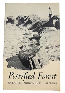 1949 Petrified Forest National Monument Arizona 1940s Paperback Travel Brochure - Picture 1 of 13