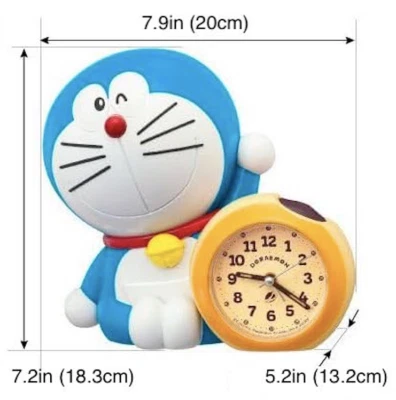 SEIKO Doraemon Talking Alarm Clock JF387A Quartz Official Merch Japan New - Image 1 of 3