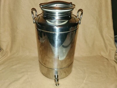 15L Drinks Dispenser - Stainless Steel Liquid Container Storage w/ Spigot /Tap - Image 1 of 4