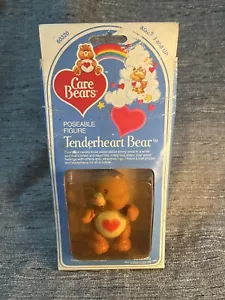 Vintage 1982 Kenner Poseable Figure Tenderheart Care Bear In Box - Picture 1 of 5