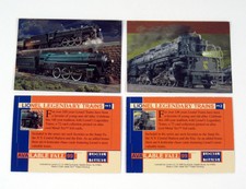 1999 DuoCards Lionel Legendary Trains Centennial Foil Promo Card Set (2) Nm/Mt
