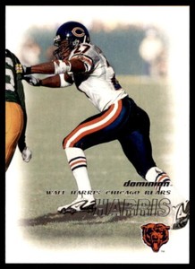 2000 FLEER DOMINION WALT HARRIS CHICAGO BEARS #69