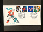 Gt Britain 1991 Sports 4V Mercury First Day Cover World Student Games Sheffield