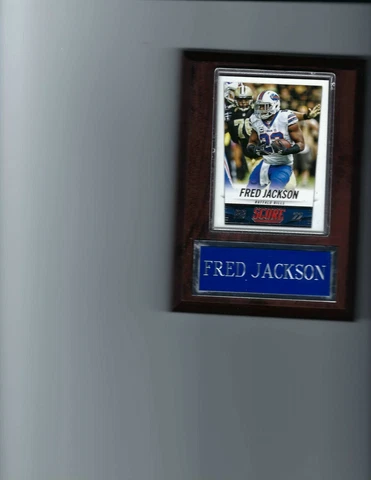 FRED JACKSON PLAQUE BUFFALO BILLS FOOTBALL NFL   C Cover