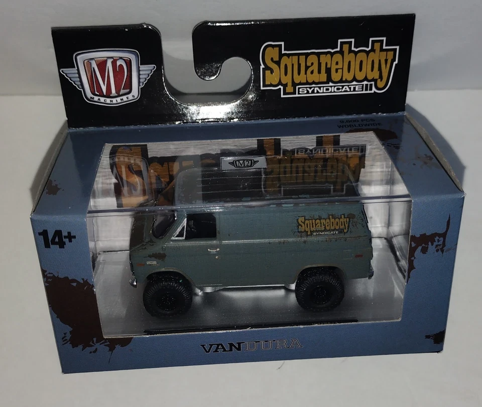 M2 Machines Squarebody Syndicate  Series 3 G10 Dirty Van Variation - Image 1 of 1