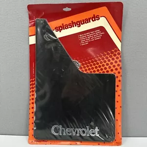Vintage NOS Chevrolet Powerflow Splash Guards Mud Flaps 1 Pair Made In USA - Picture 1 of 10