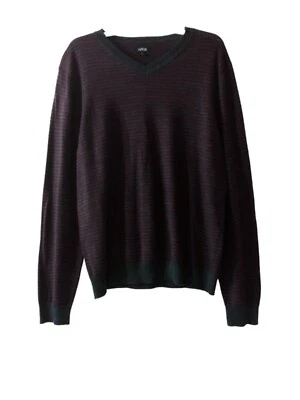 Suéter masculino apartamento 9 listras tamanho grande - Imagem 1 de 4