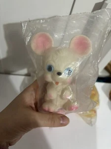 LEDRAPLASTIC TOPOLINO TOPO BIANCO LEDRA WHITE MOUSE VINTAGE ANNI 60 - Foto 1 di 2