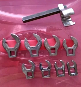 Lot Of 8 Mac Tools Flare nut  Crowfoot 3/8-13/16 Same Day Ship  - Picture 1 of 2