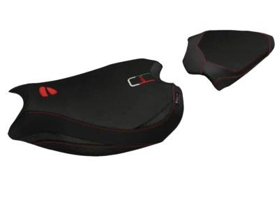 Cubierta de asiento Tappezzeria Ducati Panigale V2 (parte trasera de un solo brazo) (con logotipo) Foto 1 de 4