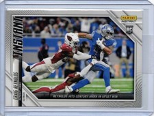 2021 Panini Instant NFL #143 Craig Reynolds Rookie Card RC Lions - Only 156 made