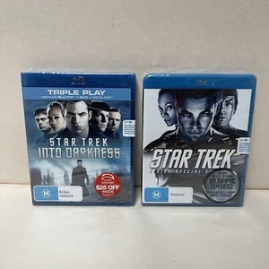 2 x Star Trek Movies: Into Darkness - Blu Ray - Free Postage AU - New Sealed - Picture 1 of 5