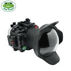 Seafrogs 40M Underwater Waterproof Camera Housing Case Dome Port For Sony A1