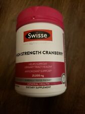 Swisse Ultiboost High Strength Cranberry ~ 100 Softgel Expire 05/2025