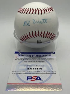 Eddie Ed Watt Orioles Signed Autograph Official League Baseball PSA DNA *76 - Picture 1 of 2