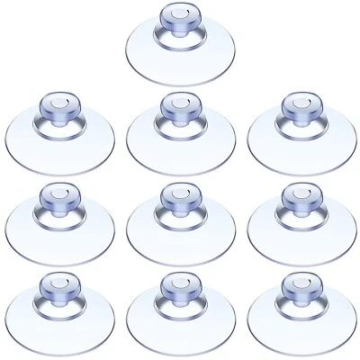 10 Pezzi Ventose Ø 2cm Ventose piccole Ventose Trasparenti Ventosa per vetro - Immagine 1 di 4