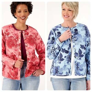 Denim & Co. Women’s Cotton Quilted Jacket - Picture 1 of 5
